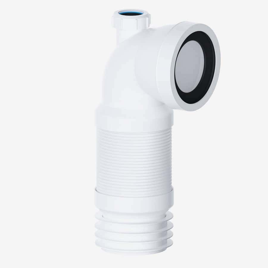 90° Flexible Pan Connector (1¼" Adapter)