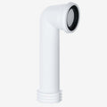 90° Bend Long Tail WC Pan Connector
