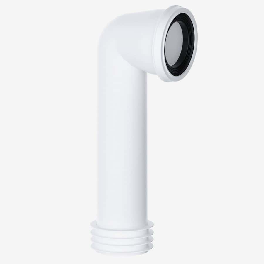 90° Bend Long Tail WC Pan Connector