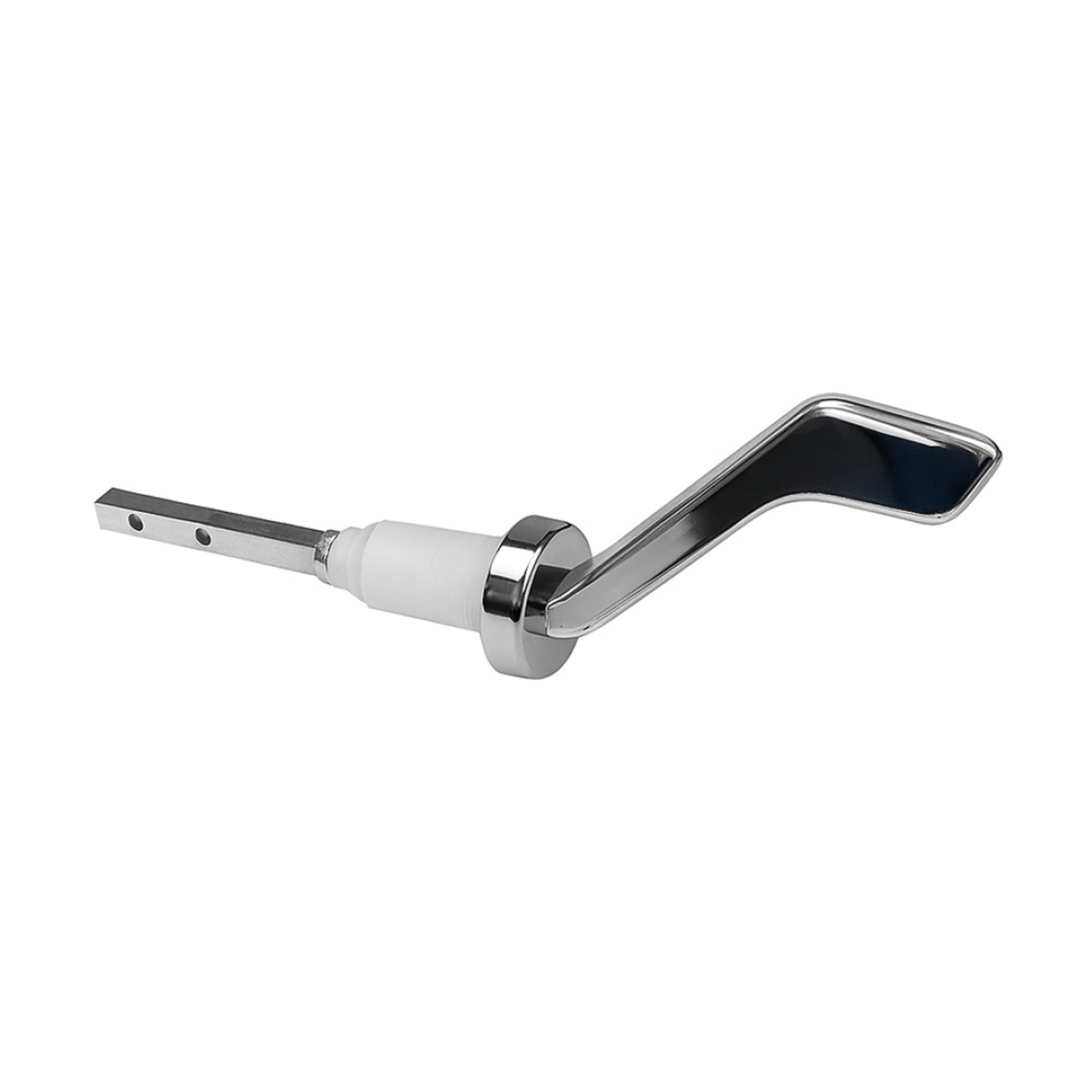Chrome Large Paddle Cistern Lever Easy To Use Disabled Handle 1/2" Chome Plate