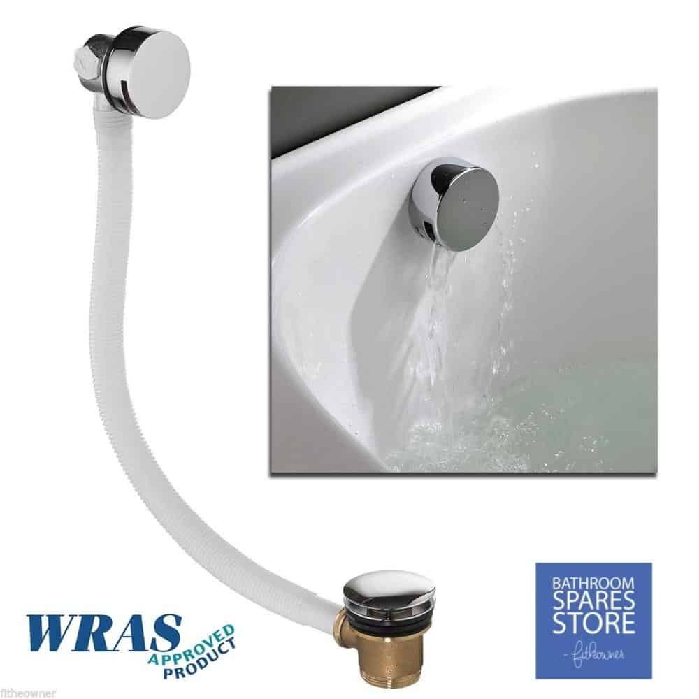 Round Overflow Bath Filler (Sanuex Type)-0