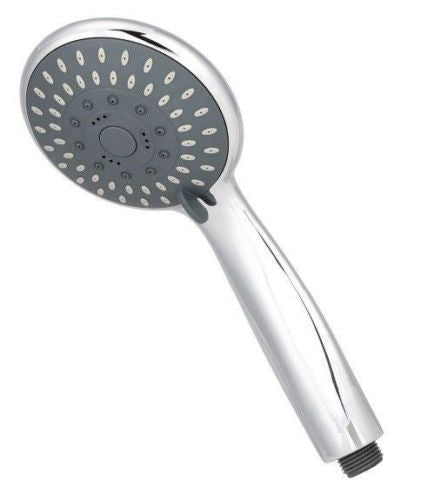 The Home Store Shower Head Universal Bath Shower Handheld Handset Chrome Multi Function-0