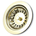 Moss & Britten Traditional Kitchen Sink Basket Strainer Waste Gold-0