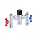 RAK Compact Commercial 22mm Thermostatic Mixing Valve - Chrome