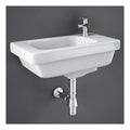 RAK Resort Wall Hung Basin - 450mm Wide - 1 TH - Right Handed - Alpine White