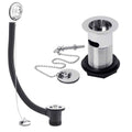 Bathroom Retainer Bath Waste & Traditional Luxury Basin Waste with Plug-0