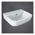 RAK Series 600 Cloakroom Wall Hung Basin - 400mm Wide - 2 TH - Alpine White
