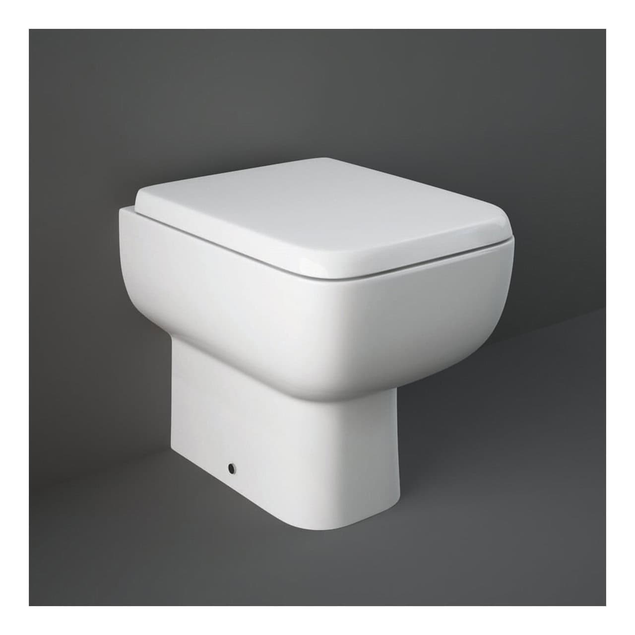 RAK Series 600 Back to Wall Toilet With oft Close Seat - White