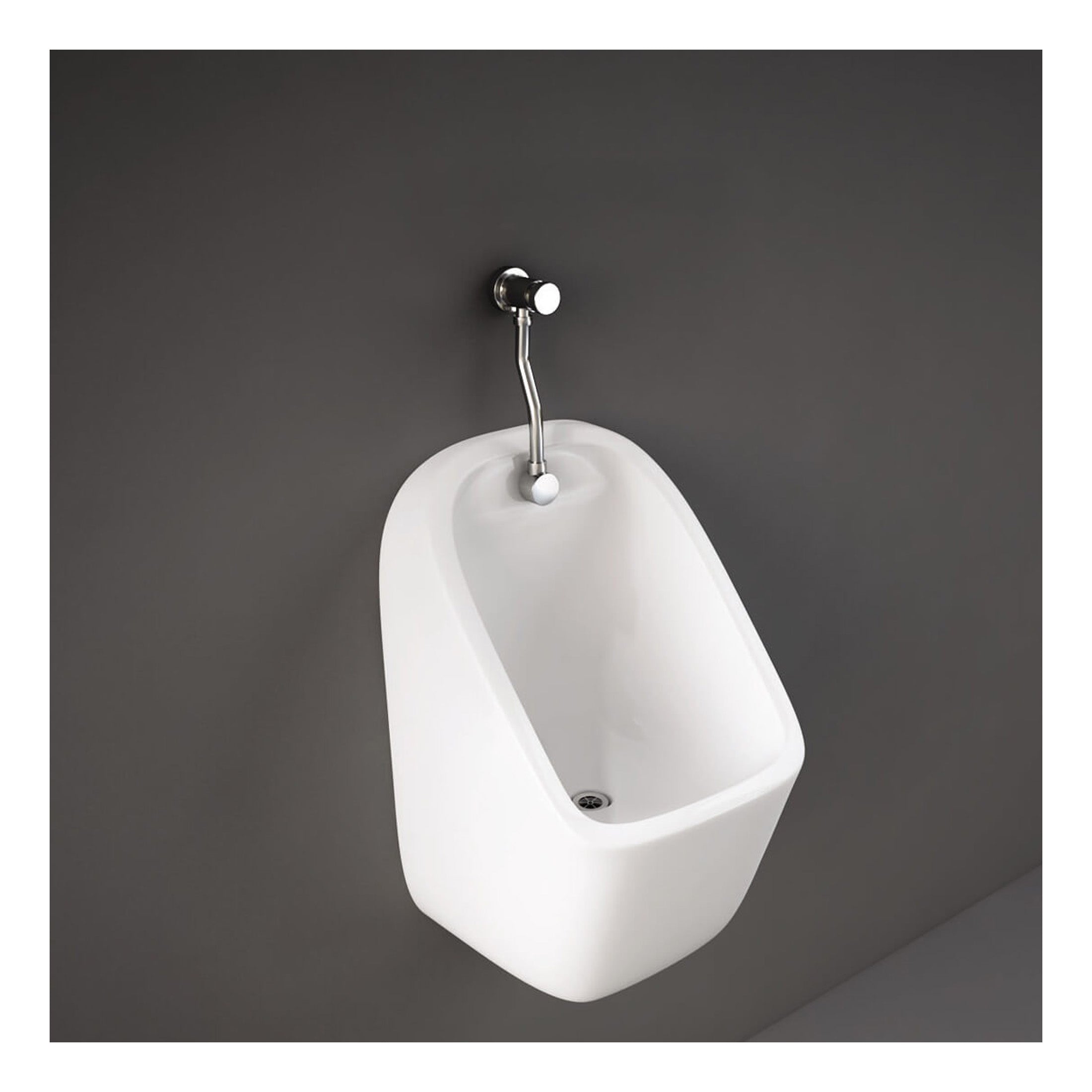 RAK Series 600 Wall Hung Urinal - 310mm Wide - Alpine White