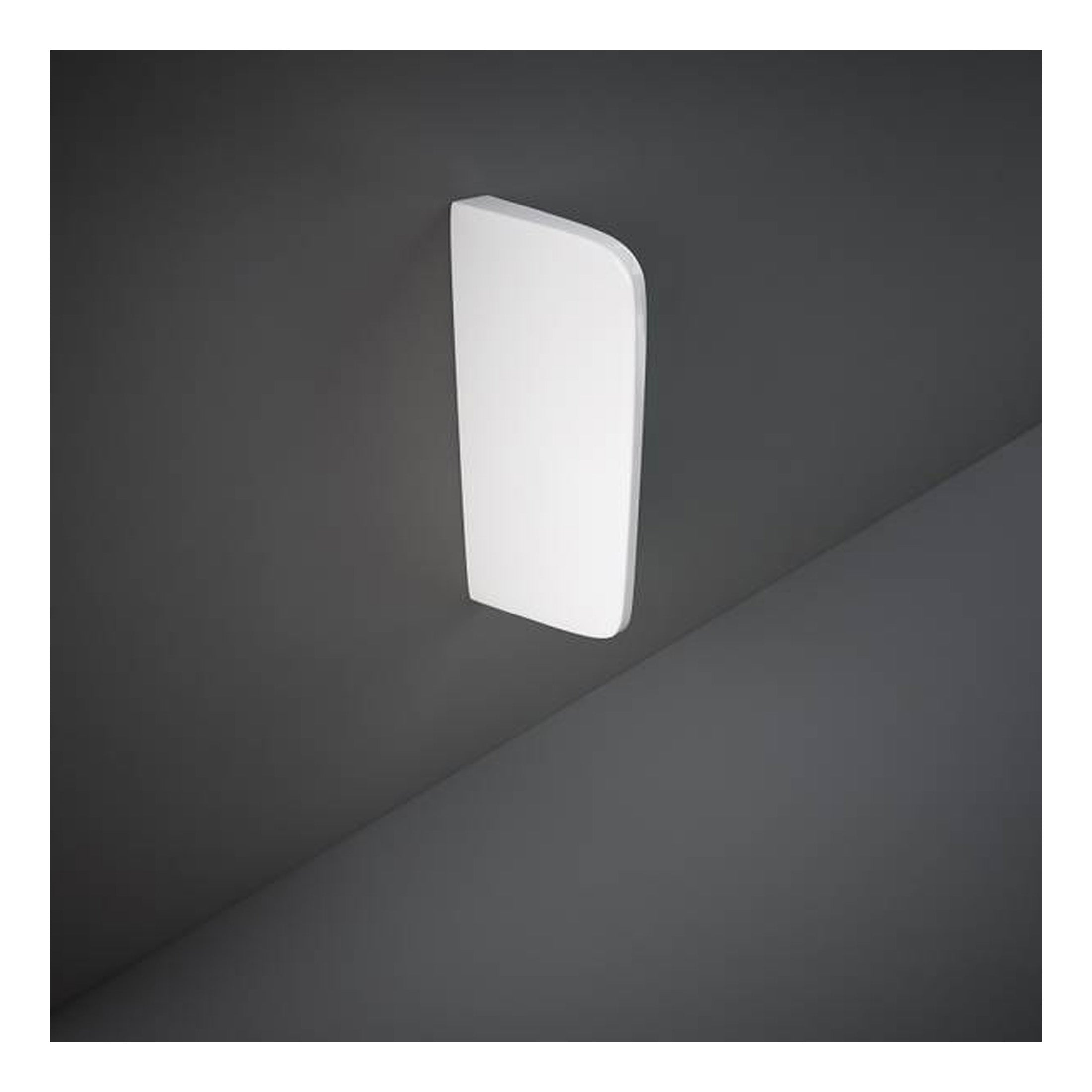 RAK Deluxe Urinal Partition Panel - White Gloss