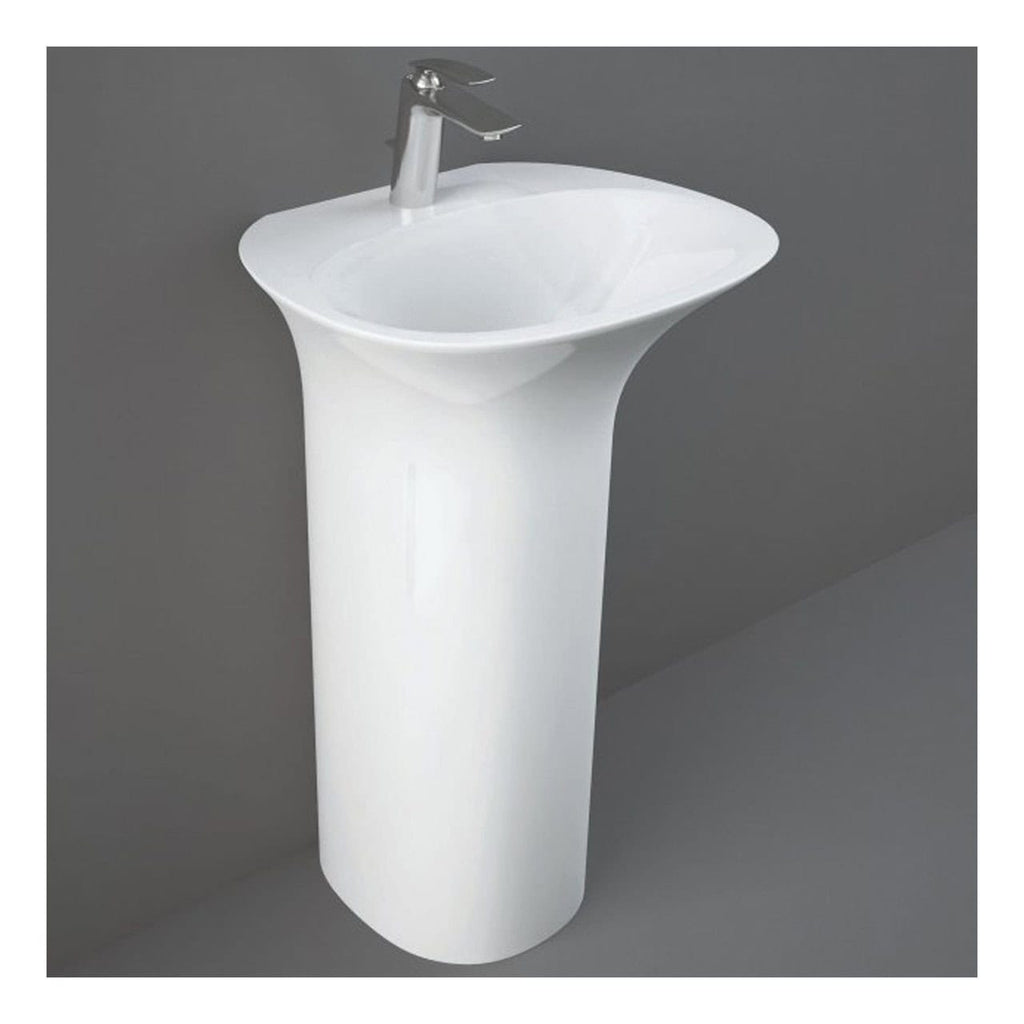 RAK Sensation Freestanding Basin - 550mm Wide - 1 TH - Alpine White