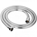 2mtr Extra Long 8mm - Chrome Metal Shower Hose-0