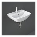 RAK Summit Cloakroom Wall Hung Basin - 400mm Wide - 1 TH - Alpine White