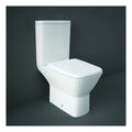 RAK Summit Close Coupled Toilet With Cistern And Soft Close Seat - White