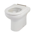 RAK Compact Special Needs Rimless Back to Wall Toilet With Ring Standard Seat - White