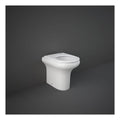 RAK Compact Special Needs Rimless Back to Wall Toilet With Soft Close Seat - White