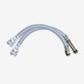 M10 X 15mm Monobloc Pair - 300mm Long Flexible Hose