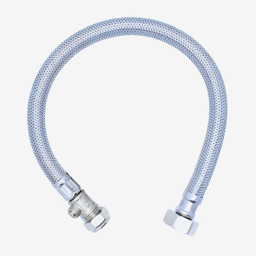 3/4" X 15mm Isolator - 500mm Long Flexible Hose