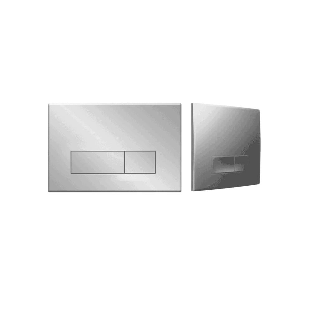 Luxury Wall Hung Adjustable Concealed Toilet Frame Chrome Dual Flush Cistern-12855