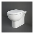 RAK Tonique Back to Wall Toilet With Soft Close Seat - White