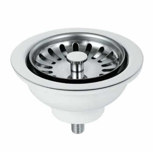 Kitchen Sink Strainer Polished Chrome-0