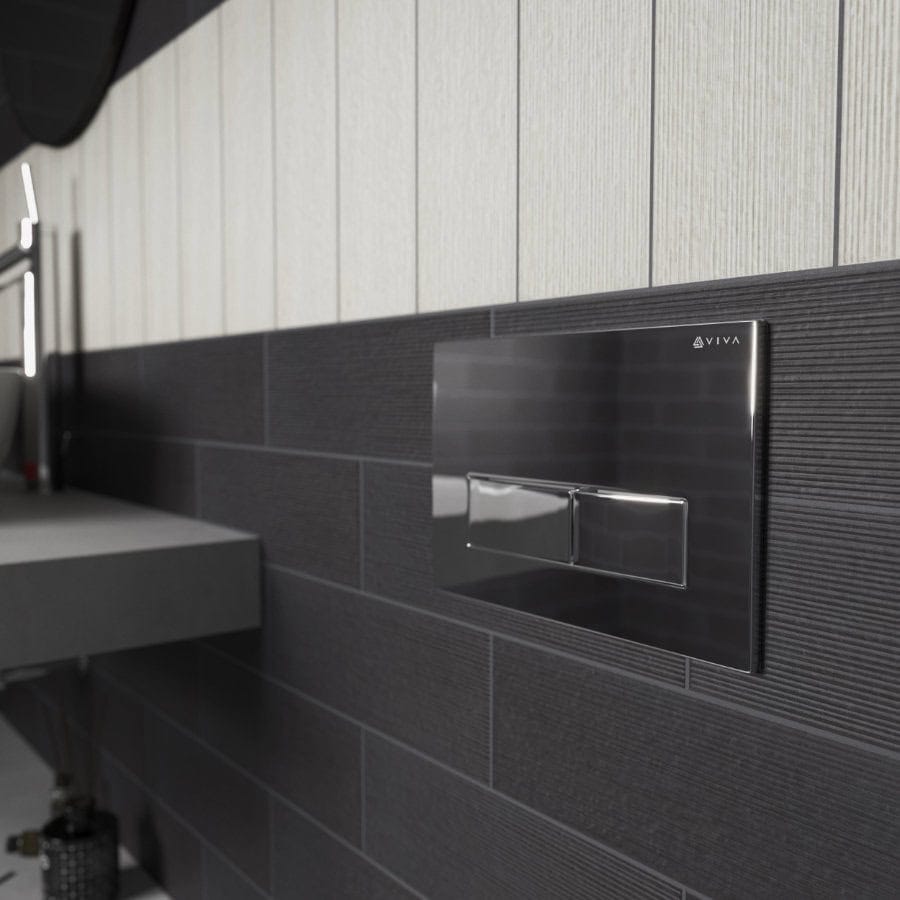 Skylo Ultra20 Gloss Chrome Dual Flush Plate