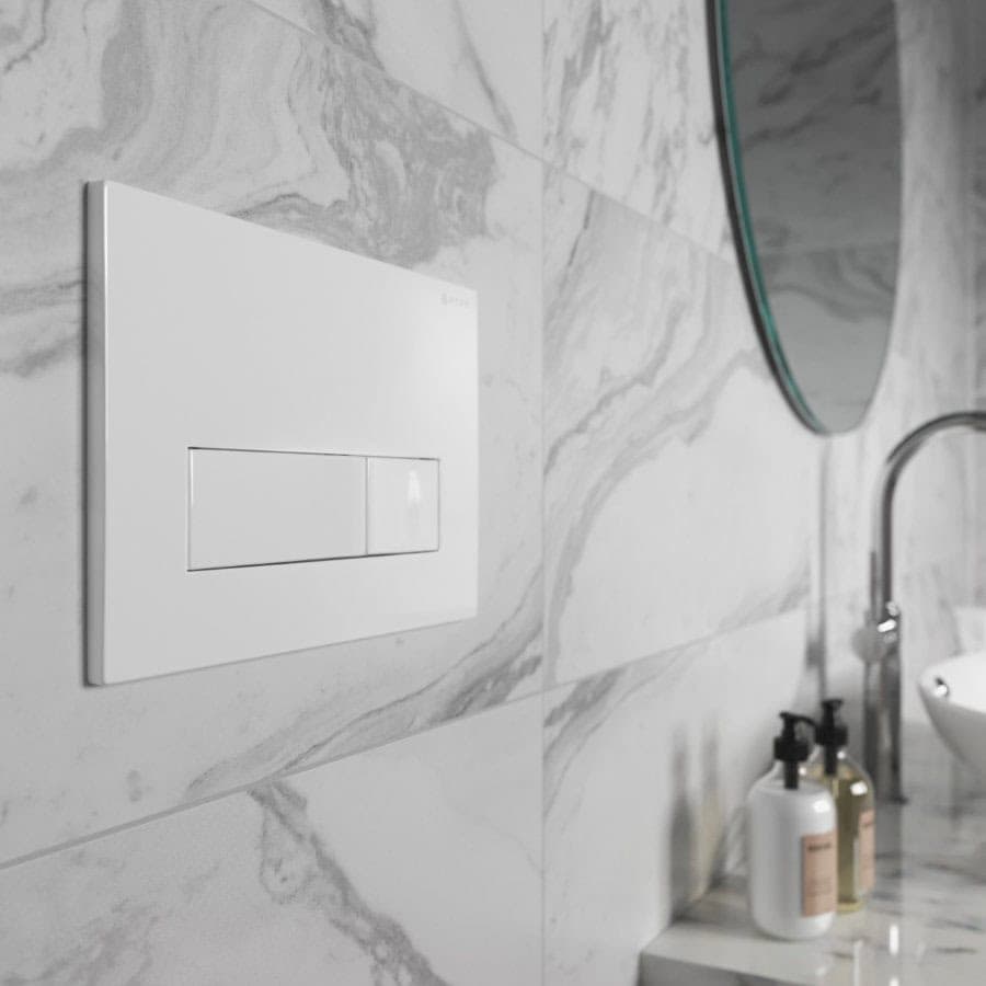 Skylo Ultra23 Gloss White Dual Flush Plate