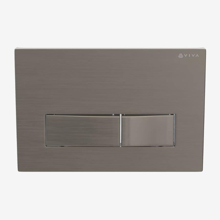 Skylo Ultra25 Brushed Nickel Dual Flush Plate