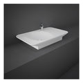 RAK Valet Right Ledge Wall Hung Basin - 920mm Wide - 1 TH - Matt White