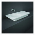 RAK Valet Left Ledge Wall Hung Basin - 1120mm Wide - 0 TH - Matt White