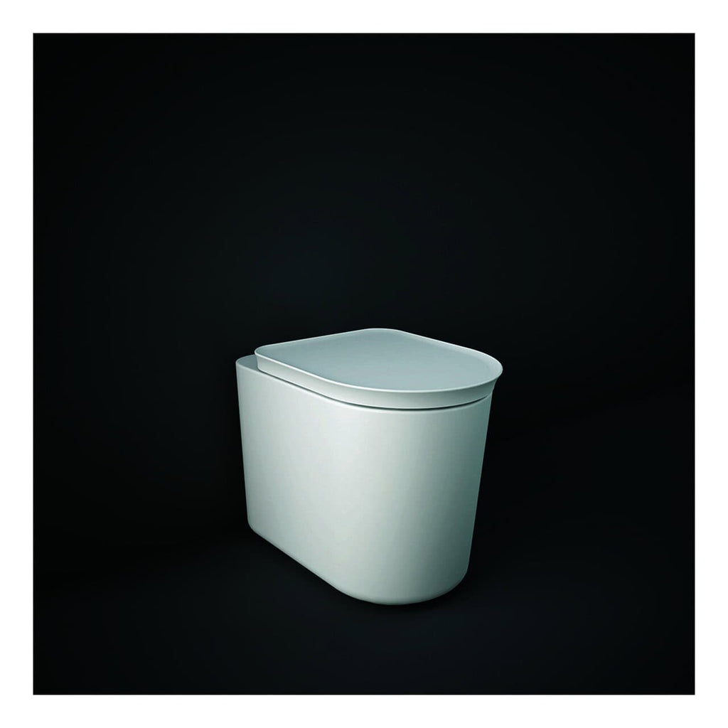 RAK Valet Rimless Back to Wall Toilet With Soft Close Seat - Matt White