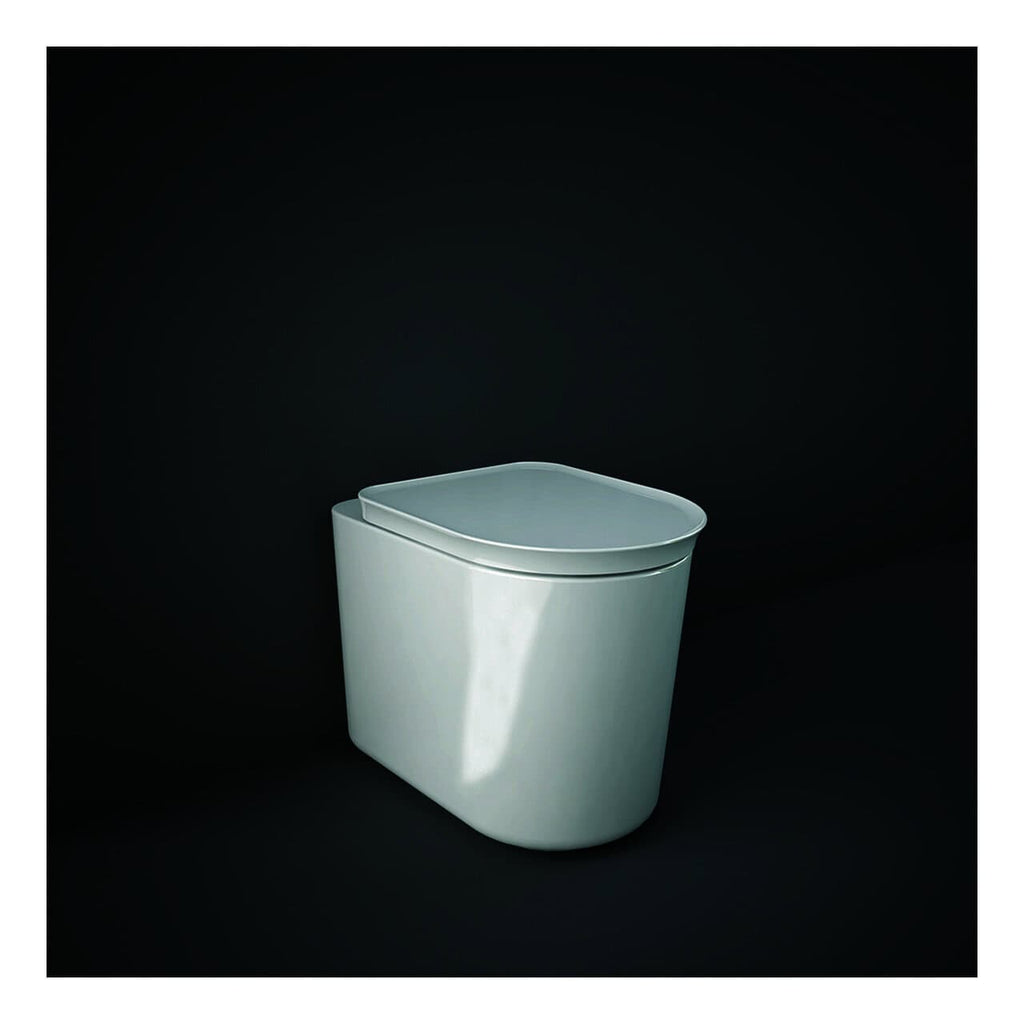 RAK Valet Rimless Back to Wall Toilet And Soft Close Toilet Seat - Gloss White