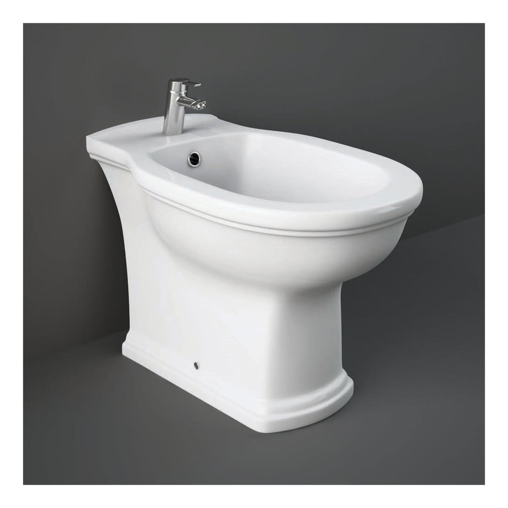 RAK Washington Back To Wall Bidet - 360mm Wide - 1 TH - Alpine White