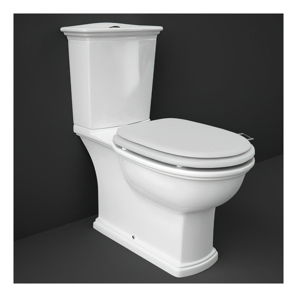 RAK Washington Full Access Close Coupled Toilet With Cistern And Soft Close Seat - White