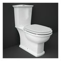 RAK Washington Full Access Close Coupled Toilet With Cistern And Soft Close Seat - White