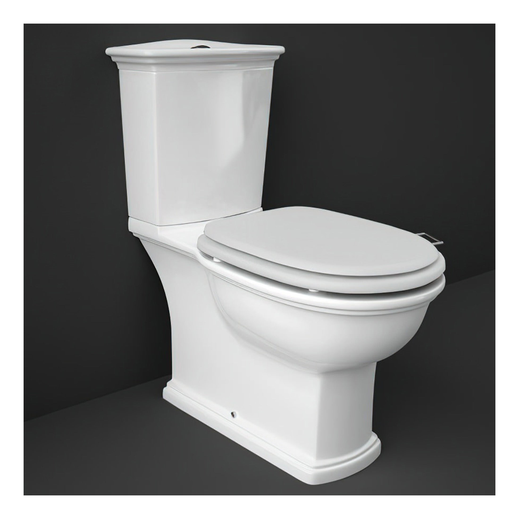 RAK Washington Full Access Close Coupled Toilet With Cistern And Soft Close Seat - White