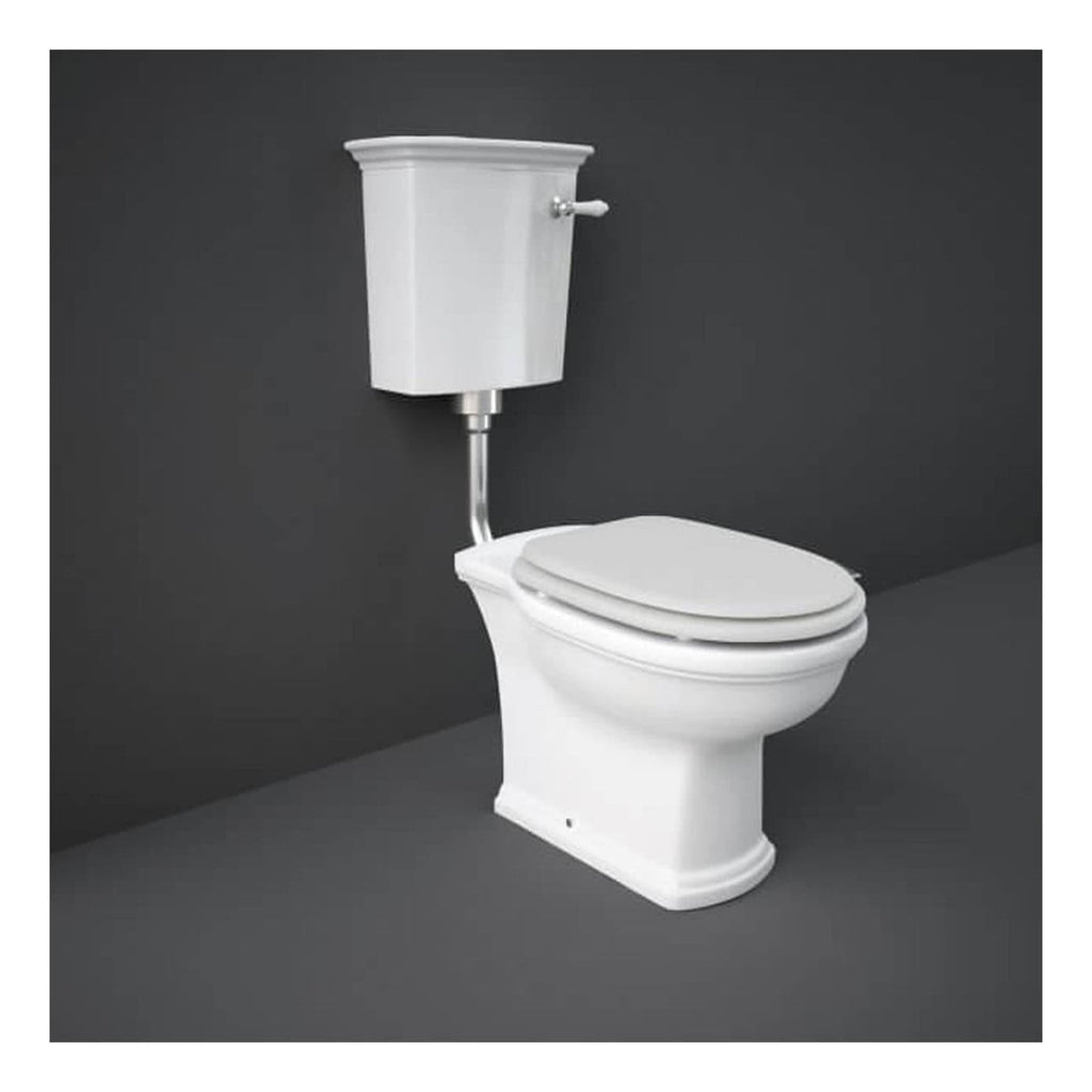 RAK Washington Low Level Toilet With Cistern And Soft Close Seat - White