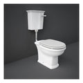 RAK Washington Low Level Toilet With Cistern And Soft Close Seat - White