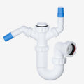 1½" Sink Trap (with Twin 135° Nozzles)