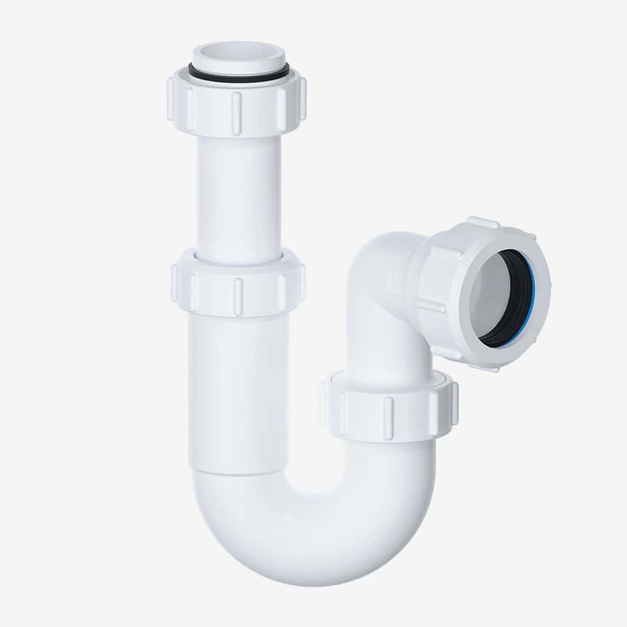 Genuine Viva Standard Basin Sink Telescopic Easi-Flo P Trap 32mm