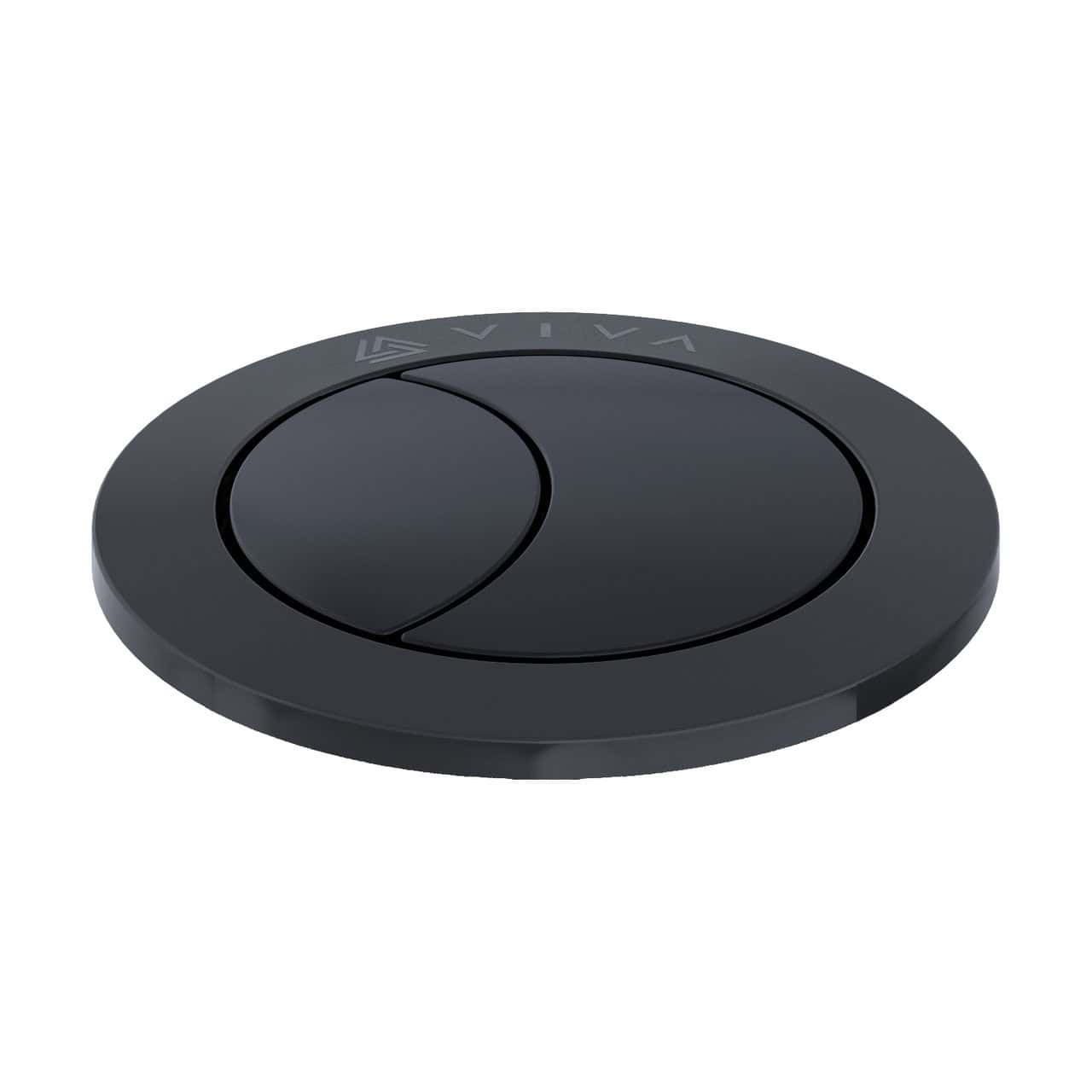 Viva Black Uni Button For Cable Operated Cisterns