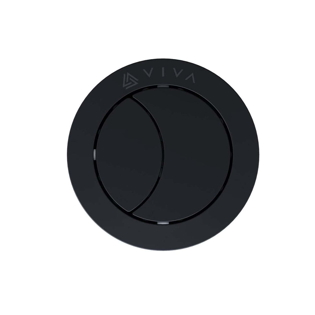 Viva Black Uni Button For Cable Operated Cisterns