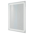 RAK Pluto 600x800mm Silvery White Square Touch Sensor Illuminated Mirror IP 44