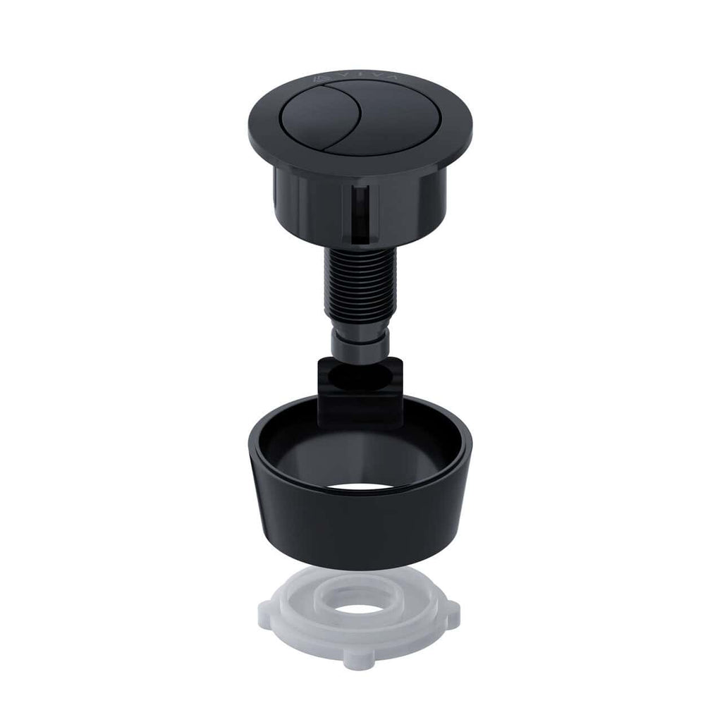 Viva Black Uni Button For Cable Operated Cisterns